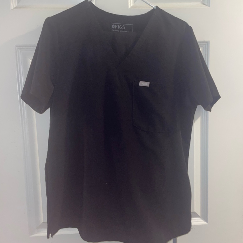 FIGS Black scrub set